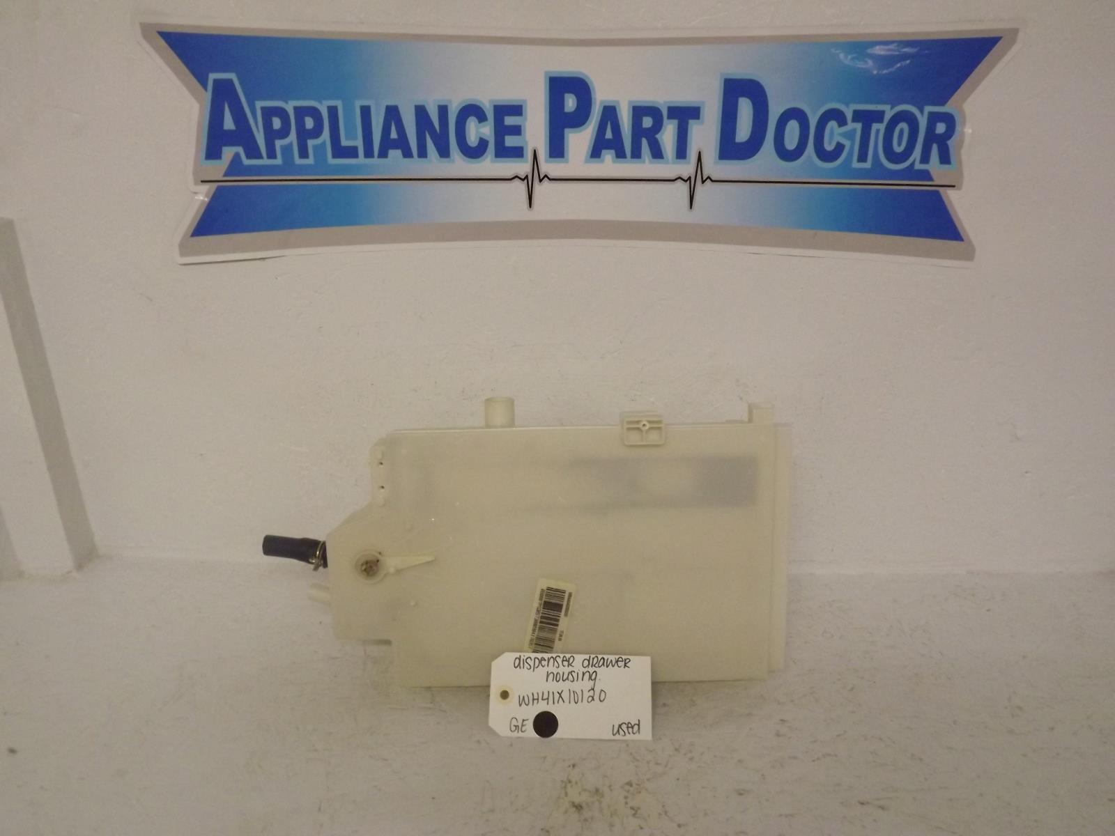GE Washer WH41X10120 Dispenser Drawer Housing Used GE Washer WH41X10120 Dispenser Drawer Housing Used